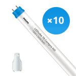 Opakowanie 10x Philips Rura LED T8 CorePro (EM/Mains) High Output 18W 2000lm - 840 Zimna Biel | 120cm - Zamienne 36W
