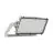Ledvance LED Iluminacja Max Radial 25 Aluminium Szary 600W 92300lm 25D - 740 Zimna Biel | IP66 - Symetryczny