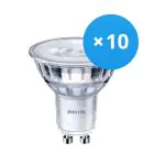 Opakowanie 10x Philips Corepro LED Spot GU10 PAR16 4W 350lm 36D - 840 Zimna Biel | Zamienne 50W