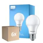 Opakowanie 6x Philips Corepro LED Żarówka E27 Gruszka Matowy 10W 1055lm - 827 Bardzo Ciepła Biel | Zamienne 75W