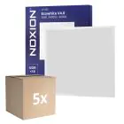 Opakowanie 5x Noxion LED Panel Ecowhite V4.0 28W 3400lm - 840 Zimna Biel | 60x60cm - UGR 