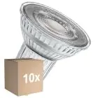 Opakowanie 10x Ledvance LED Spot GU10 PAR16 2.4W 230lm 36D - 940 Zimna Biel | Najlepsze Renderowanie Kolorów - Ściemnianie - Zamienne 35W